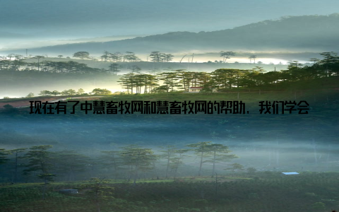 现在有了中慧畜牧网和慧畜牧网的帮助, 我们学会了科学的养殖方法, 收入提高了, 生活也越来越好了听到这里, 我心中充满了感动