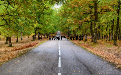 另一位养殖户信心满满