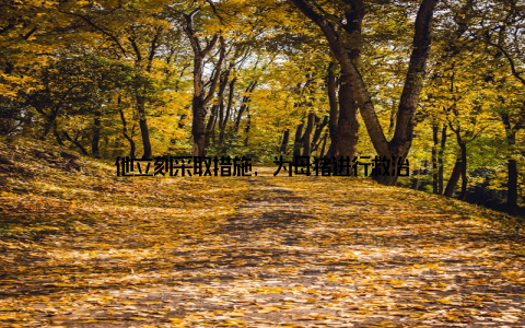 他立刻采取措施, 为母猪进行救治