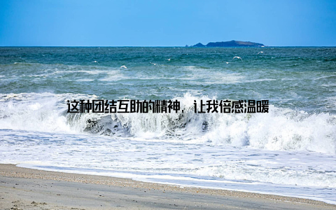 这种团结互助的精神, 让我倍感温暖