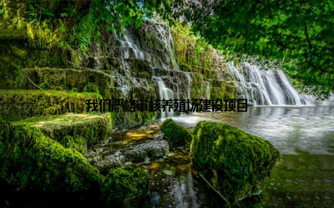 我们严格审核养殖场建设项目