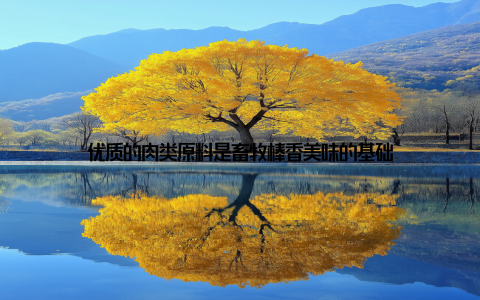 优质的肉类原料是畜牧棒香美味的基础