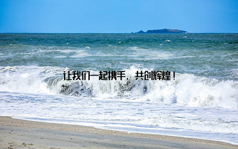 让我们一起携手, 共创辉煌!